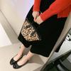 New Round Head Flat Shoes Doudou Shoes Shallow Mouth Round Head Patented Soft Sole Light and Non-slip