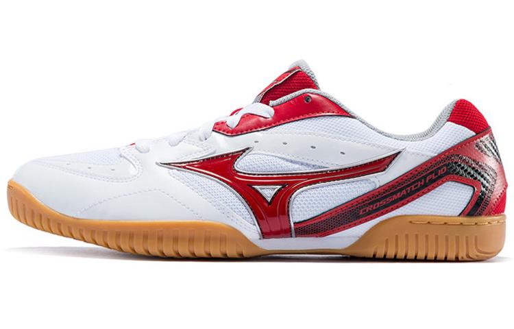 Baskets Mizuno Crossmatch Plio Rx 4 Blanc/Rouge Homme 43