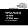 Rebuild Kit For Edelbrock 1406 Carburetor Compatible With Genuine Edelbrock 1477 Carburetor Rebuild Kit For Edelbrock 1406 1405 1400 1403 1407 1411
