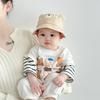 Korean Version of Children's Fisherman Hat  Boy and Girl Cute Ear Bear Pot Hat  Spring and Autumn Children's Sun Protection Hat