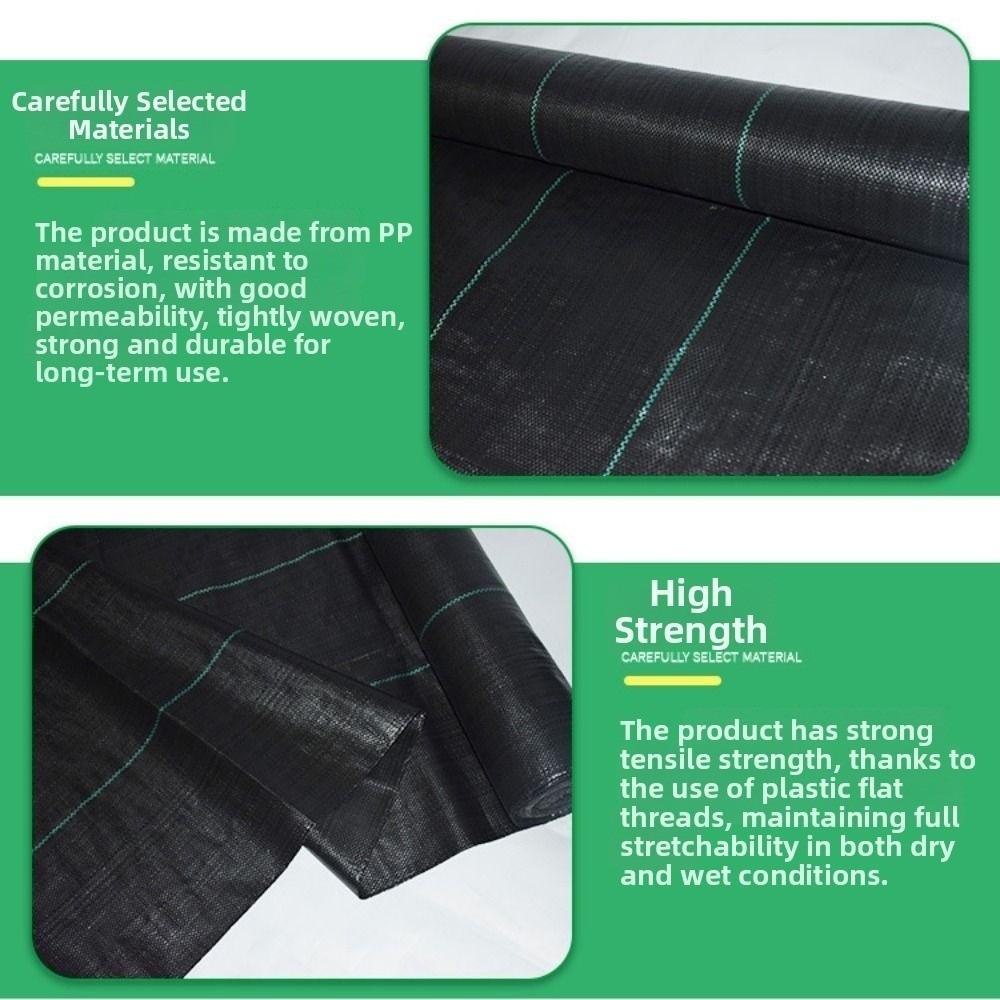 Multi-size Weed Blocking Cloth Trimmable Weed Control Mat Weed Barrier Fabric Garden Weed Control