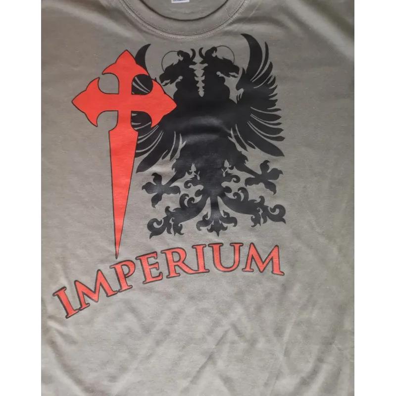 Camiseta Imperium Double-headed Eagle Tercios T-Shirt Short Sleeve Casual 100% Cotton Shirts