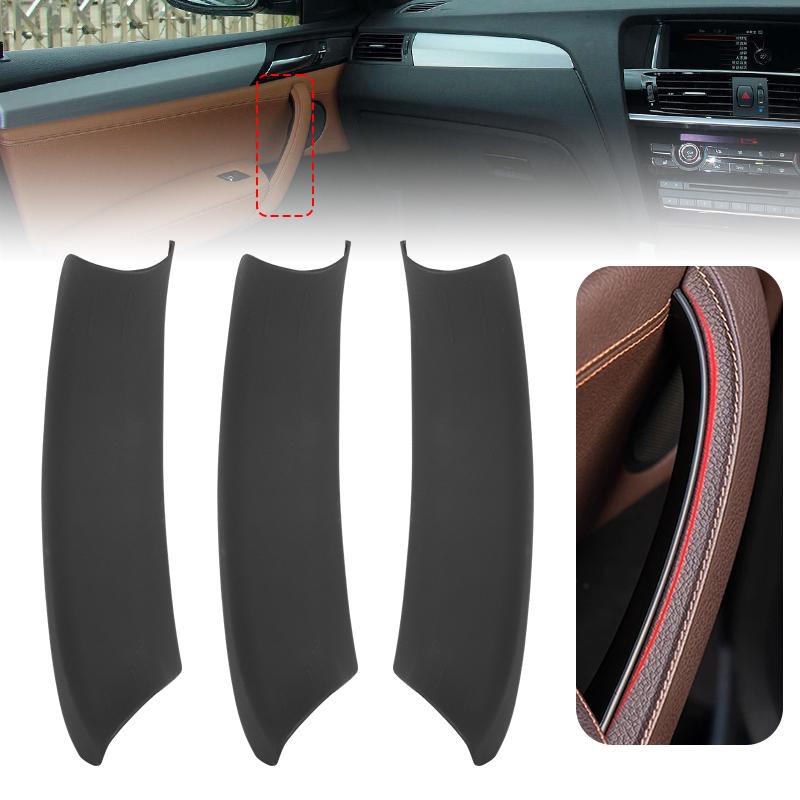 Auto Interior Door Handles Panel Pull Trim For BMW X3 X4 F25 F26 2010 2011 2012 2013 2014 2015 2016 2017 LHD RHD Handle Cover