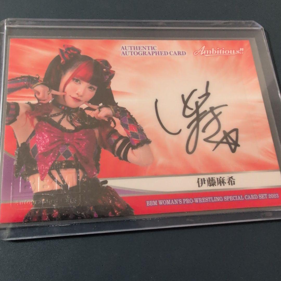 BBM Women s Pro Wrestling Card 2023 Maki Ito Autograph Card