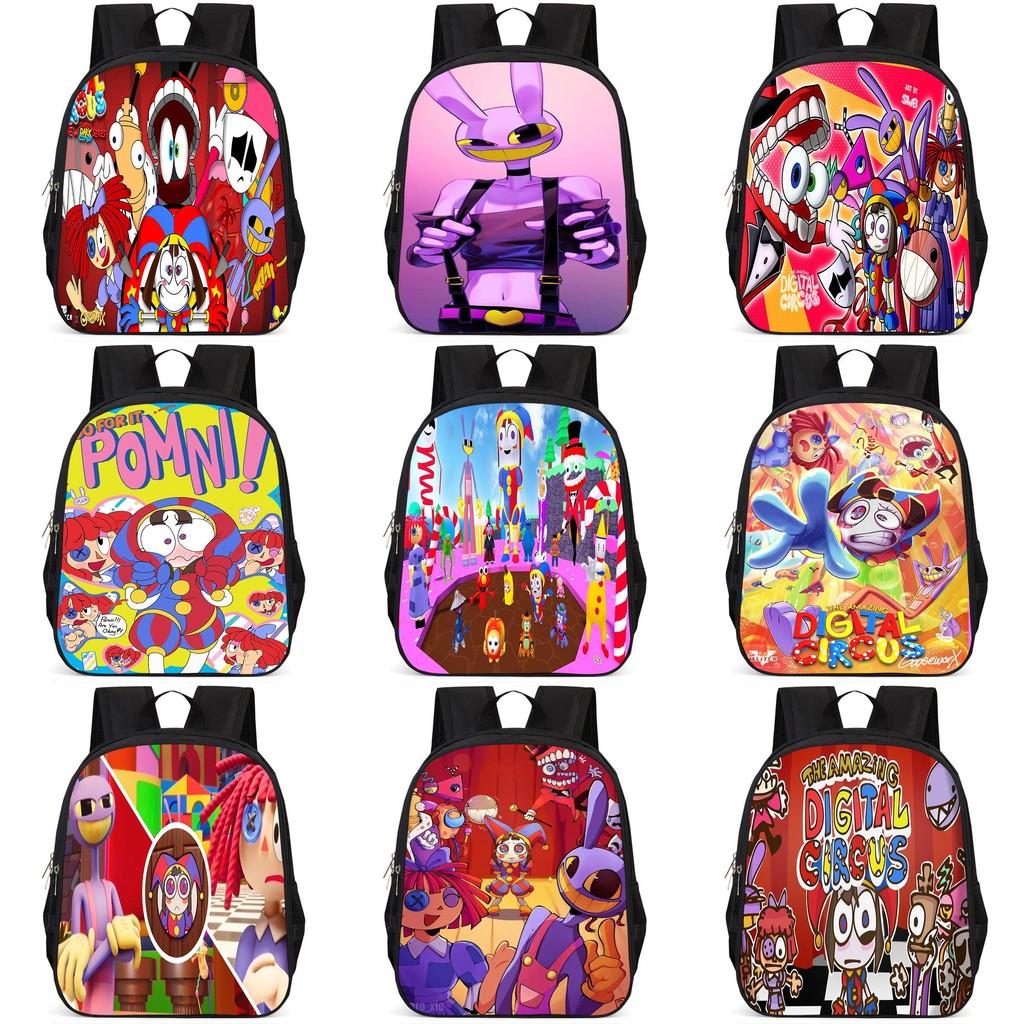 The Amazing Digital Circus 15 Inch Backpack Stylish Oxford Cloth Student Bag