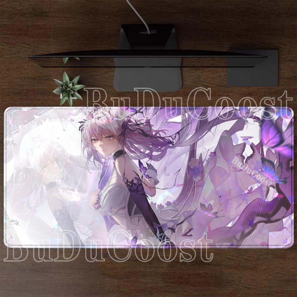 Anime Sexy Girl Castorice Honkai Star Rail HSR Mouse Pad Large Keyboard Mousepad Office Nonslip Base Gaming HD Printing Desk Mat