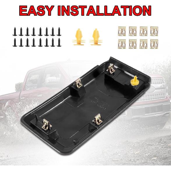 2Pcs F150 Front Bumper Guards Pads Cover Ert Cap Compatible With Ford F-150 2018   Replace# JL3Z17E810AB For Front Left Driver & Right Passenger Side