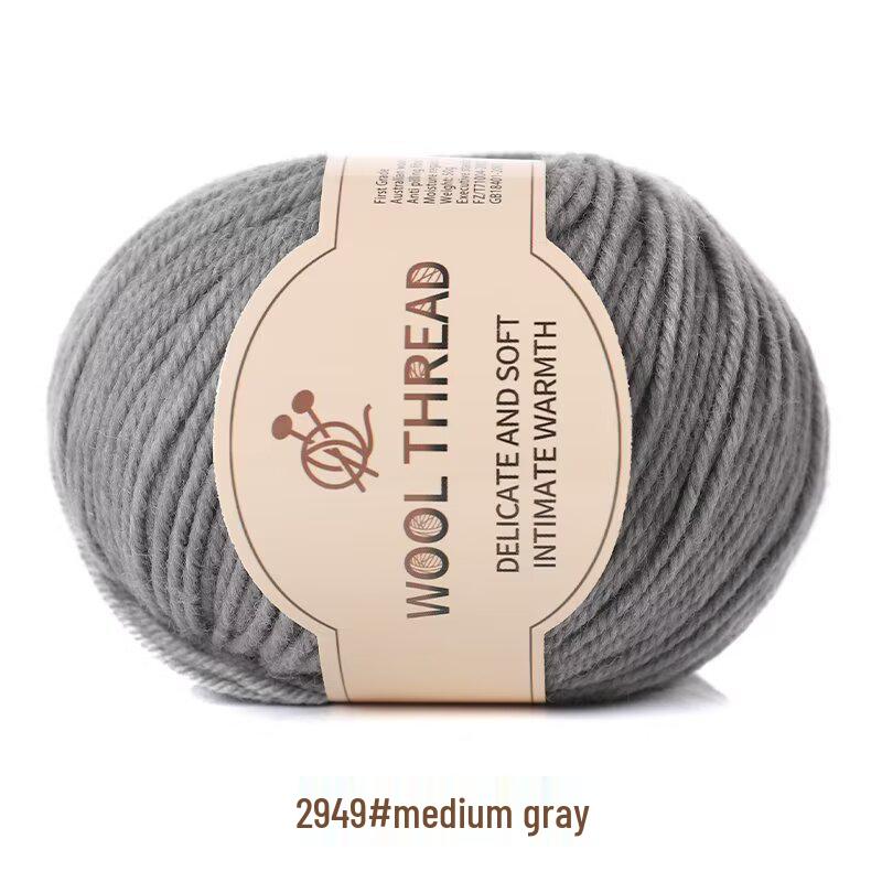 1 Gomitolo di Lana per Lavorazione a Maglia a Mano o a Macchina - Perfetto per Cappelli, Sciarpe, Maglioni e Sciarpe