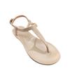 Fashion Summer Women's Jelly Sandals PVC Flat Bottom Outdoor Beach Casual Crystal Sandals Women Sandalias  Womenshoes Zapatos De Mujer