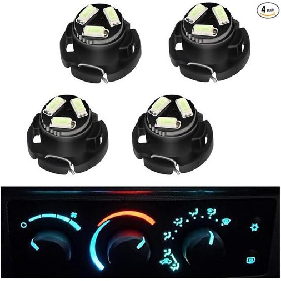 Комплект светодиодных ламп для управления климат-контролем Замена Совместимо с 2002-