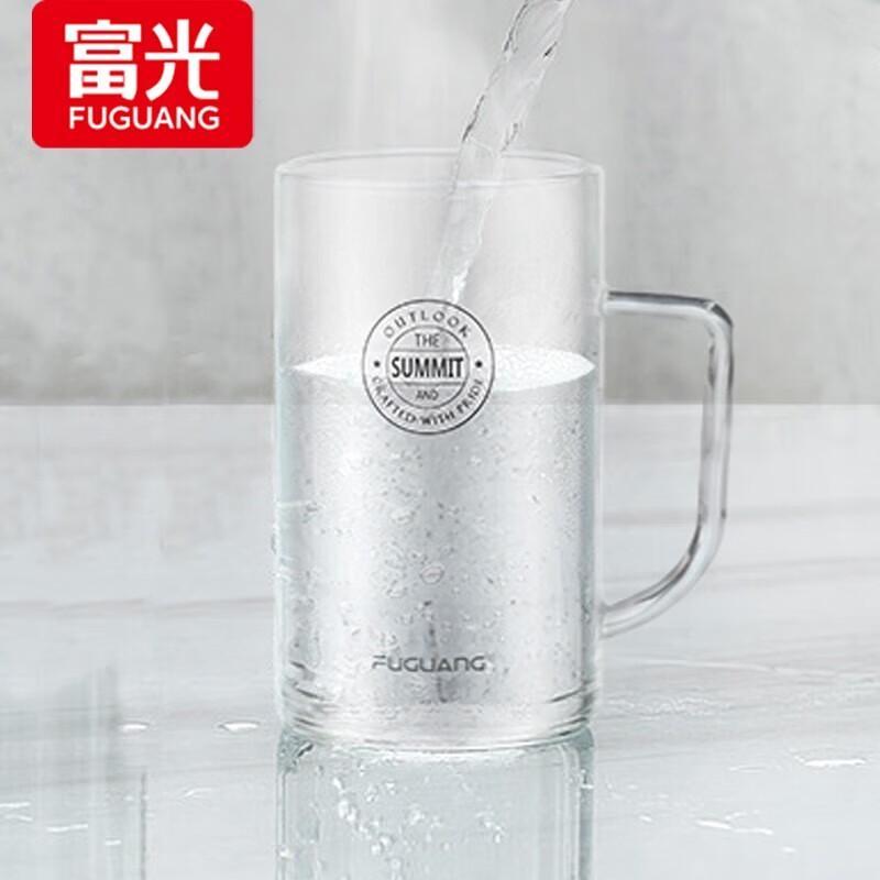Fuguang Elegant Borosilicate Glass Water Bottle