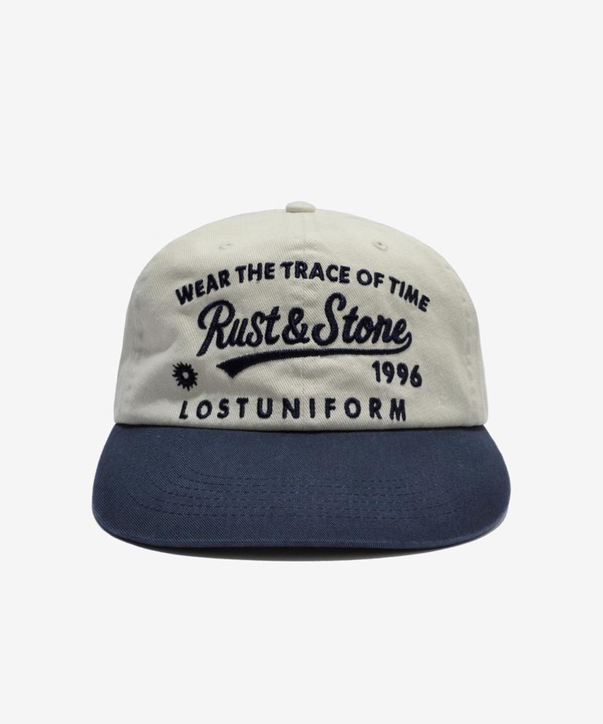 Leoseuteuaenseuton Time Trace Ball Cap Ivory/Navy