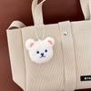 Stuffed Plush Dolls Cute Bear Plush Pendant Bag Pendant Plush Toy  Car Key Pendant