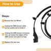 ABS Wheel Speed Sensor No.9L3Z2C190A Rear Right ABS Sensor Anti-lock Braking System Sensor for Ford F-150 2009-2010 Pickup