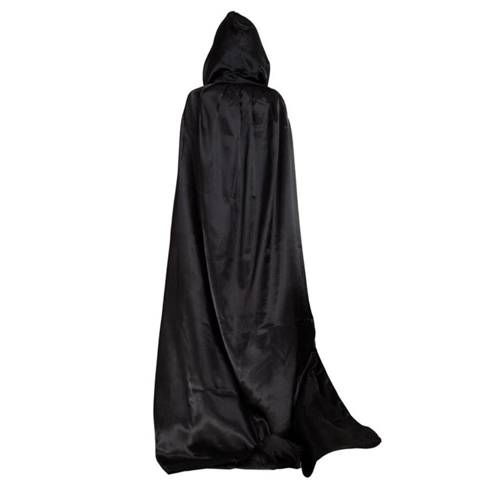 Halloween Cloak Cape Hooded Cloak Costume Prop Cosplay Party Clothing AccessoryL