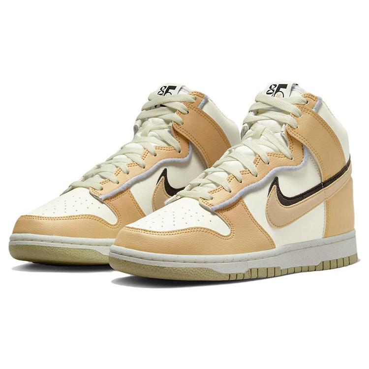 Nike Dunk High SE '85' (Unisex) Sesame / Black / Sail / Sesame Skateboard Shoes DO9775 200