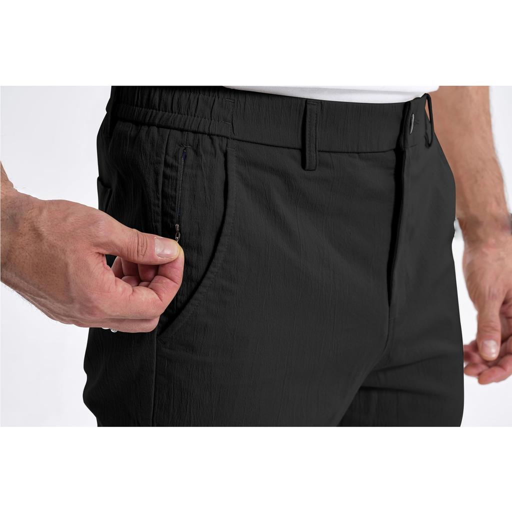 Mens Dress Casual Color Slim Pocket Pants Color Pants