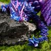 3D Printed Articulated Dragon Dragon Flexible Realistic Made Ornament Toy Model Home Office Decoration Decor Gifts