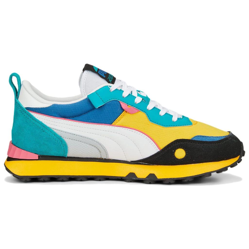 Rider FV Future Vintage - Tangerine Puma Black Unisex Sneakers Multi-Color 387672-02