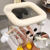 Suction Cup Storage Holder Robot Cartoon Bathroom Organizer Wall Mounted Rack With Bottom Water Outlet For Toothbrush Cosmetic