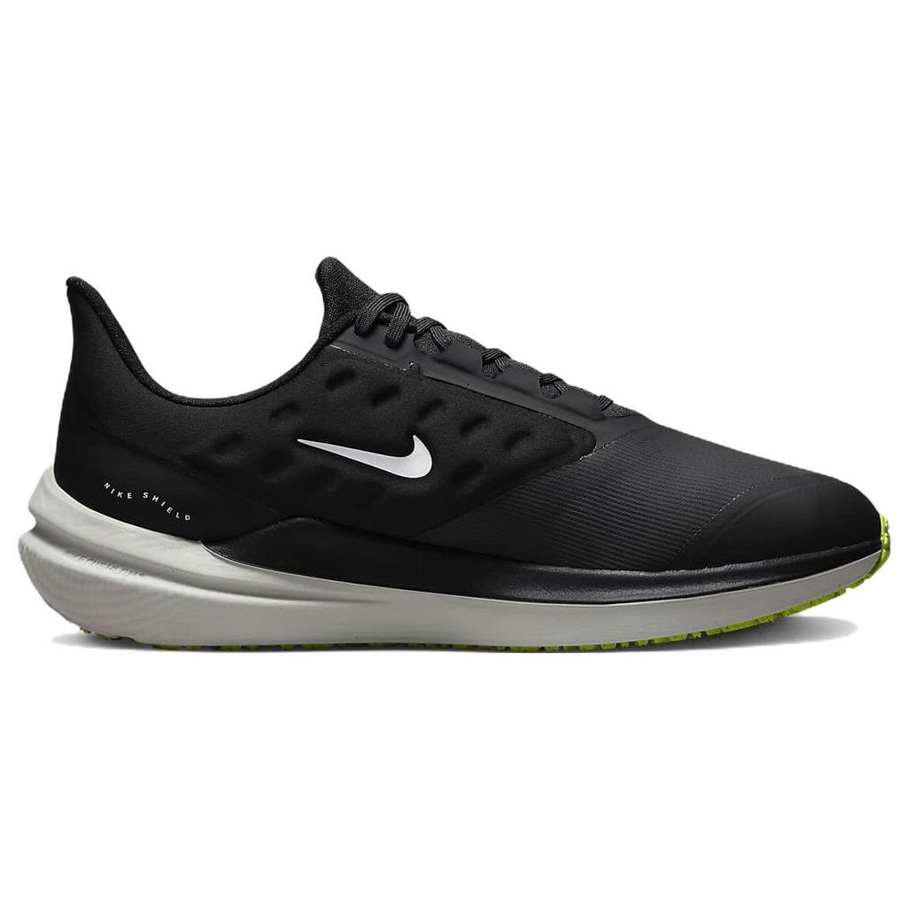 Nike Air Winflo 9 Shield Black White Volt Men Sneakers Dark-Smoke-Grey DM1106-001