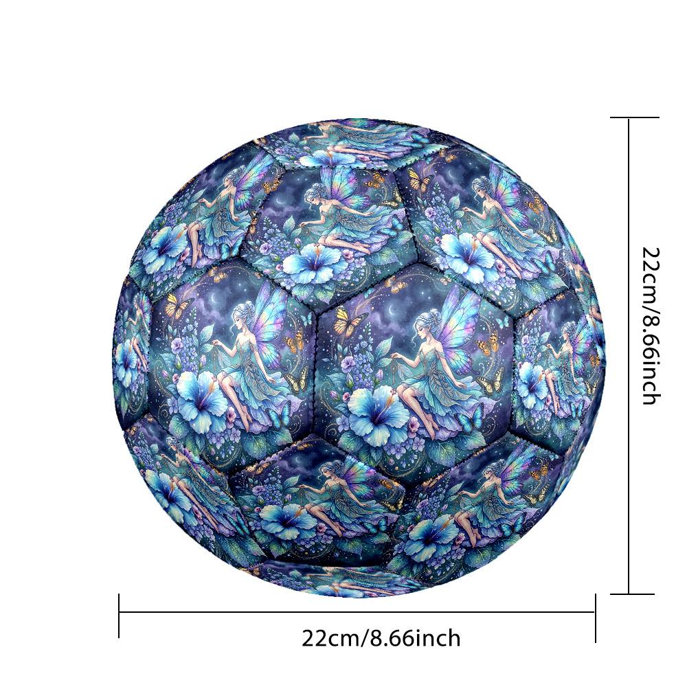 1pc Fairy Garden Night Size 5 Soccer Ball Professional Lightweight Durable Match Training Football Indoor &Outdoor Sports BallTraining Ball Y23