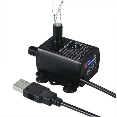 Ultra-leise Mini-USB-DC5V 4,8 W 300 l/h Hub 300 cm bürstenlose Wasserpumpe wasserdicht