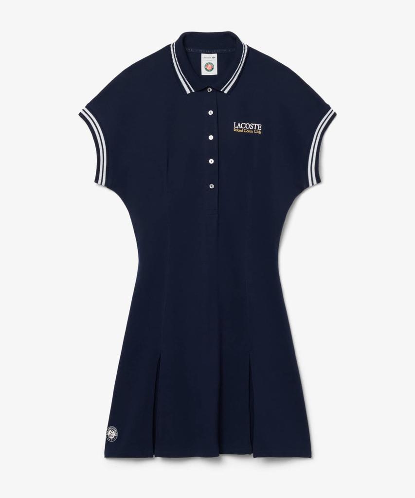 Lacoste Women'S Roland Garros Tennis Pique Dress Ef0584-56G 166