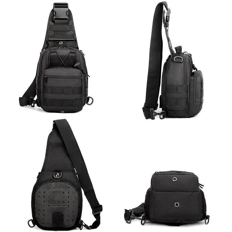 Longpin Outdoor Tactical Camouflage Chest Crossbody Bag