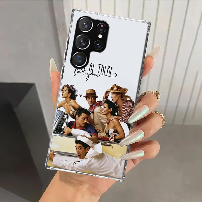 

Friends Tv Show Funny Family Phone Case for Samsung Galaxy S26 S24 S23 Ultra S25 Edge S22 S21 Plus S20 FE + Soft Print Shell Fun Samsung S24