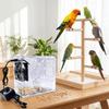 Clear Acrylic Bird Grains Shelling Machine Adjustable Speed Bird Food Separator  Bird Breeder