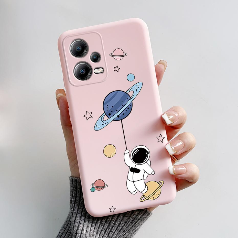 

2023 Case For Xiaomi Poco X5 5G Cases Cute Astronaut Soft Silicone Phone Cover For Xiomi Poco X5 Pro 5G X 5 PocoX5 X5Pro Fundas Poco X5 Pro 5G