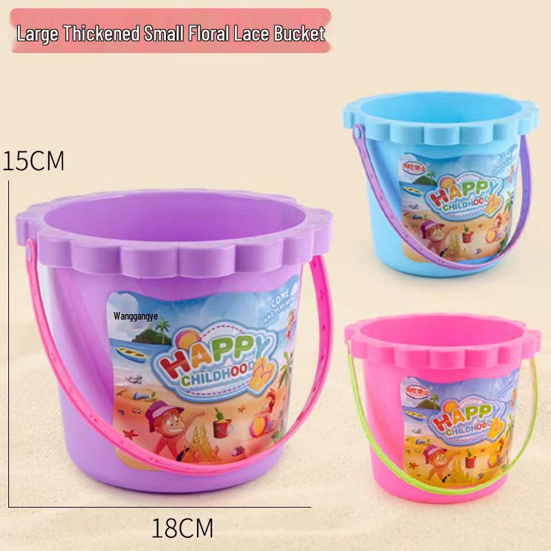 Beach Toy Shovel Set: Small, Medium, Large Shovels with Iron Handles