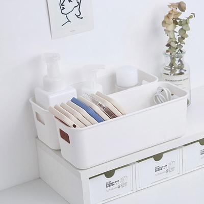 1/3Pcs Multifunctional Desktop Storage Box Toiletries Cosmetic Sundries Plastic Storage Organization Box Drawer Organizer