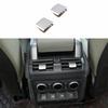 For Defender 110 2020-2022 ABS Silver Rear Air Conditioner Lever Trim 2PCS