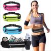 Wasserdichter Diebstahlsicherer Lauf-Hüftgurt mit Handy- und Wasserflaschenhalter für Männer und Frauen - Ideal für Fitness, Radfahren und Sport.