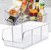 Non-Slip Tea Bag Storage Box Transparent Desktop Storage Box Divided Storage Basket  Bedrooms