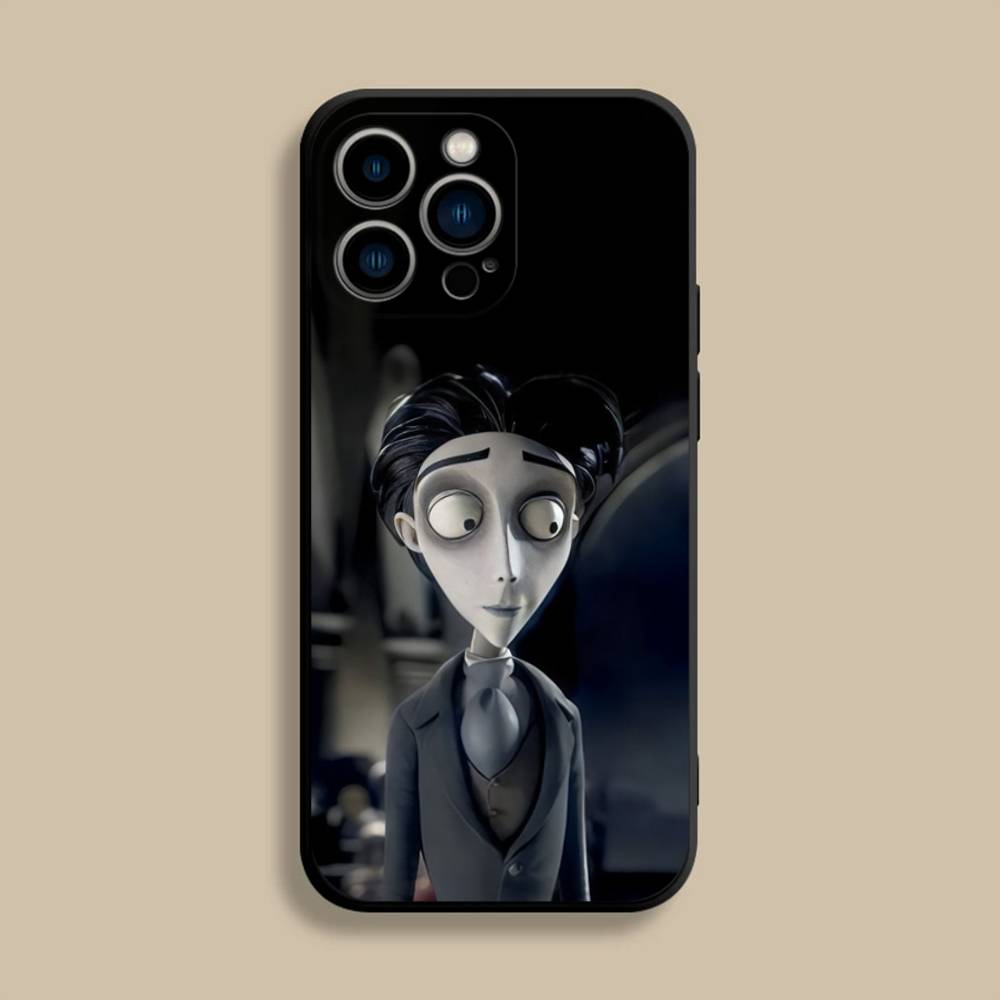 

C-Corpse B-Bride Victor Phone Case For iPhone 17,16,15,14,13,12,Pro,Max,Plus,E,SE4,Air,Mini Black Soft Cover iPhone14