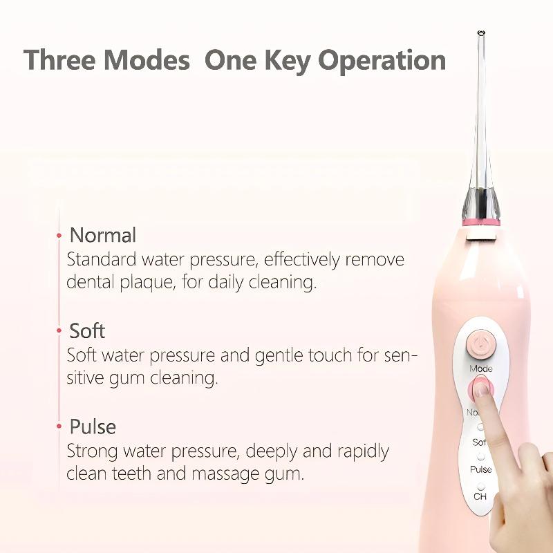 Wiederaufladbarer elektrischer Zahnseide-Apparat, tragbarer Mundduschen-Apparat, kieferorthopädischer Mundreiniger für zu Hause
