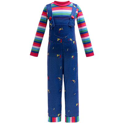 Halloween Girl Dress Boys Jumpsuits Costume Chucky Child Party Toddler Christmas