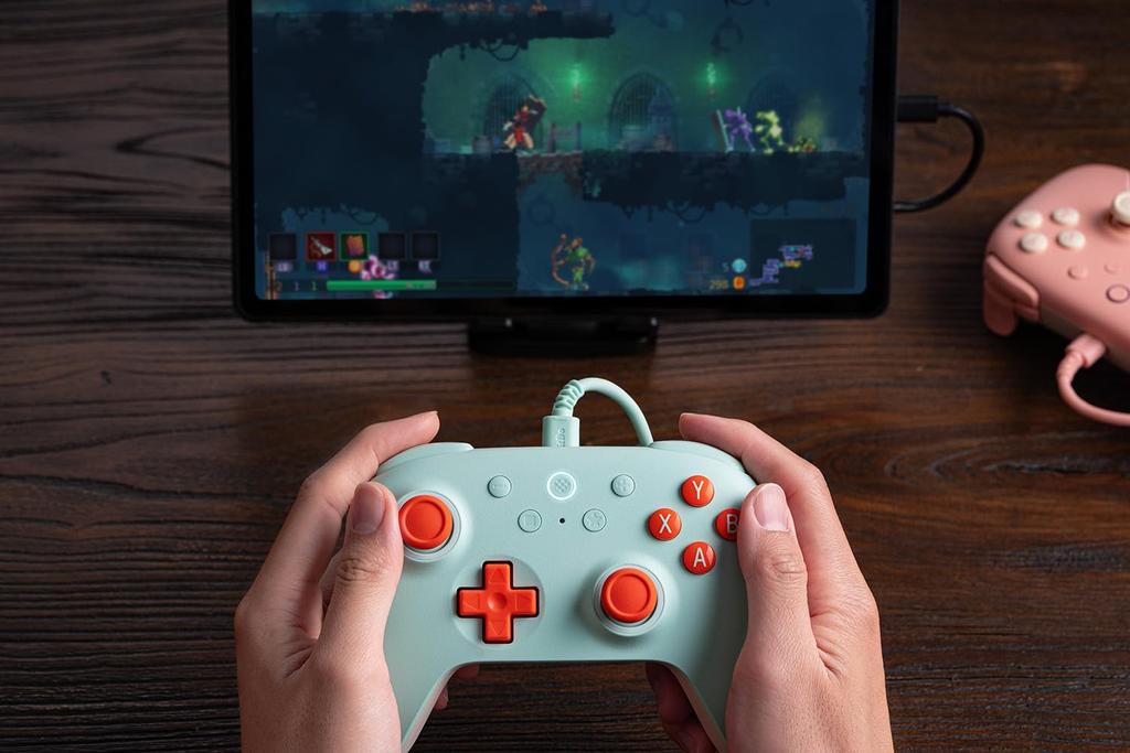 8BitDo Ultimate 2C Kabelgebundener Controller für Windows PC und verfügt über 1000Hz Abfragerate Hall-Effekt Joysticks und Hall- und Neu zuweisbare Bumper Android. Bewerten,