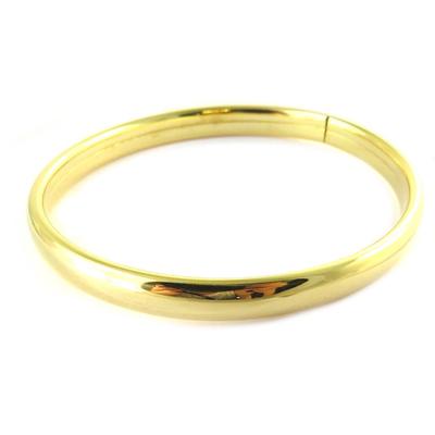 [N7276] - Bracelet Plaqué Or 'Demi-Jonc' - 60 mm 7 mm