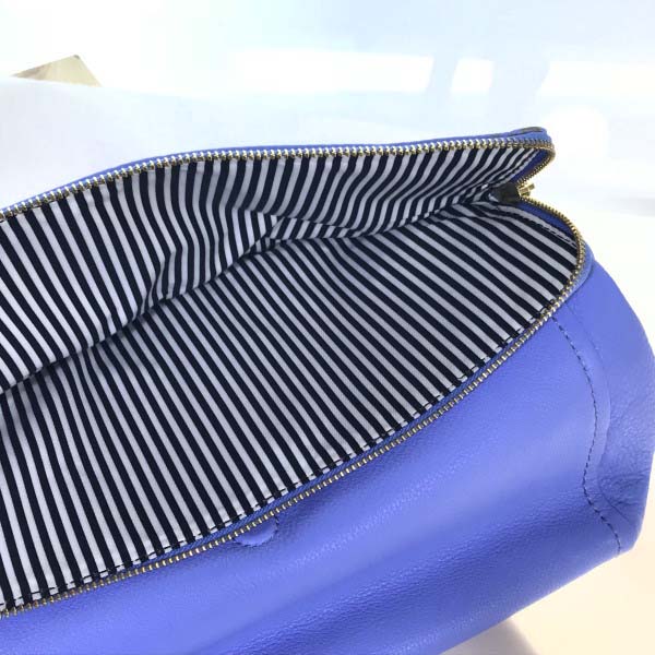 Kate Spade Calfskin 2WAY Shoulder Bag Calfskin Blue Women Used