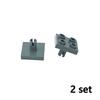 DIY Assembles Particles Spiral Staircase Support 1x1x5 1/3 House Stairs 40243 Steps Modular Creative Riser Building Block Toys