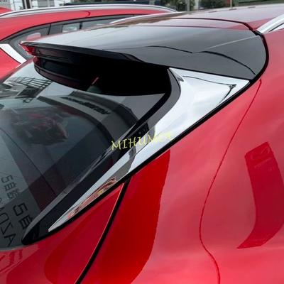 Mazda CX30 CX-30 DM İçin Krom Arka Bagaj Kapağı Cam Spoiler Kanat Kapak Trim