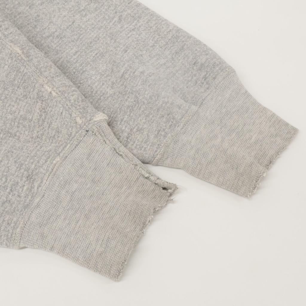 Champion 80'ler USMA Ters Dokuma ön V sweatshirt/üst M griKullanılmış