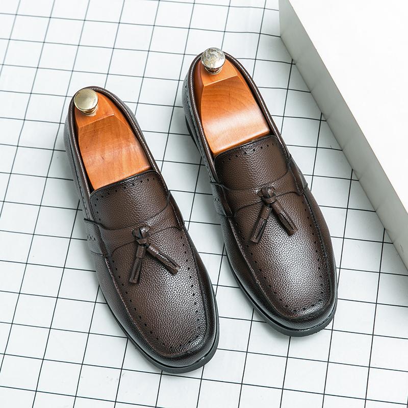 Comfortable oversized men Loafers  Fashion Walking Shoes Man Drive Flats Classic  Style Men Casual Driving party Office Shoes