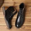 Herren Handgefertigte Stiefeletten Luxus Retro Herren Motorradstiefel Hochwertige Outdoor Schuhe Arbeitsschuhe Britischer Stil Herrenstiefel 2025