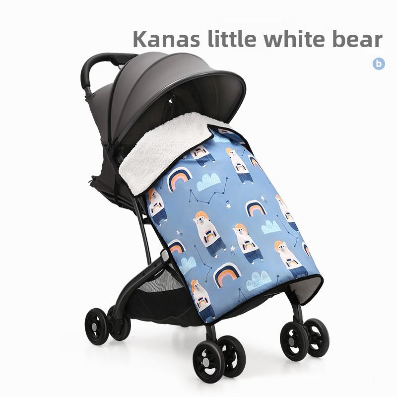 Stroller windproof blanket Stroller blanket Windproof waterproof Go out convenient to keep warm