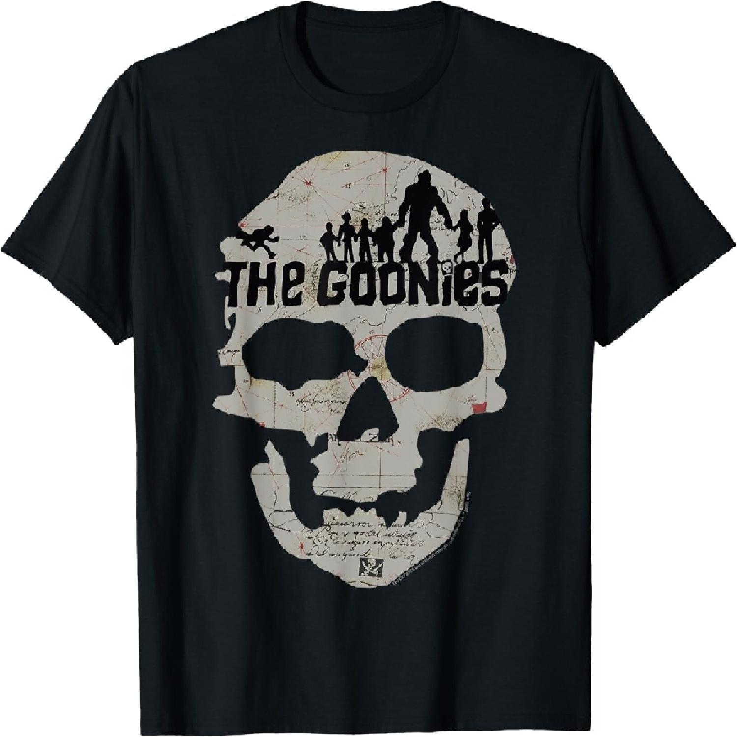 Skeleton Map Poster T-Shirt S